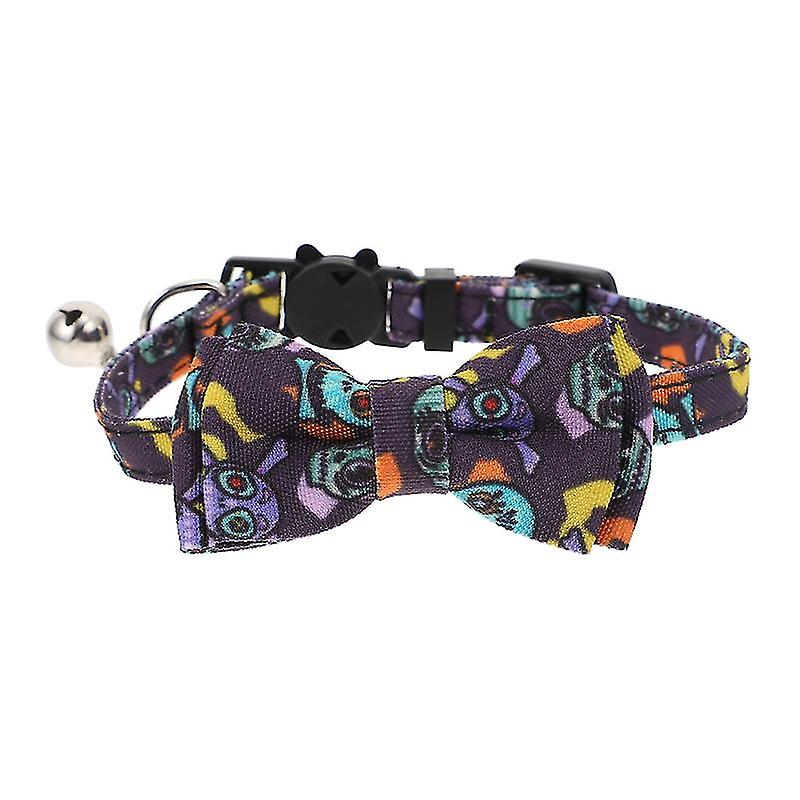 4pcs Halloween Cat Collar