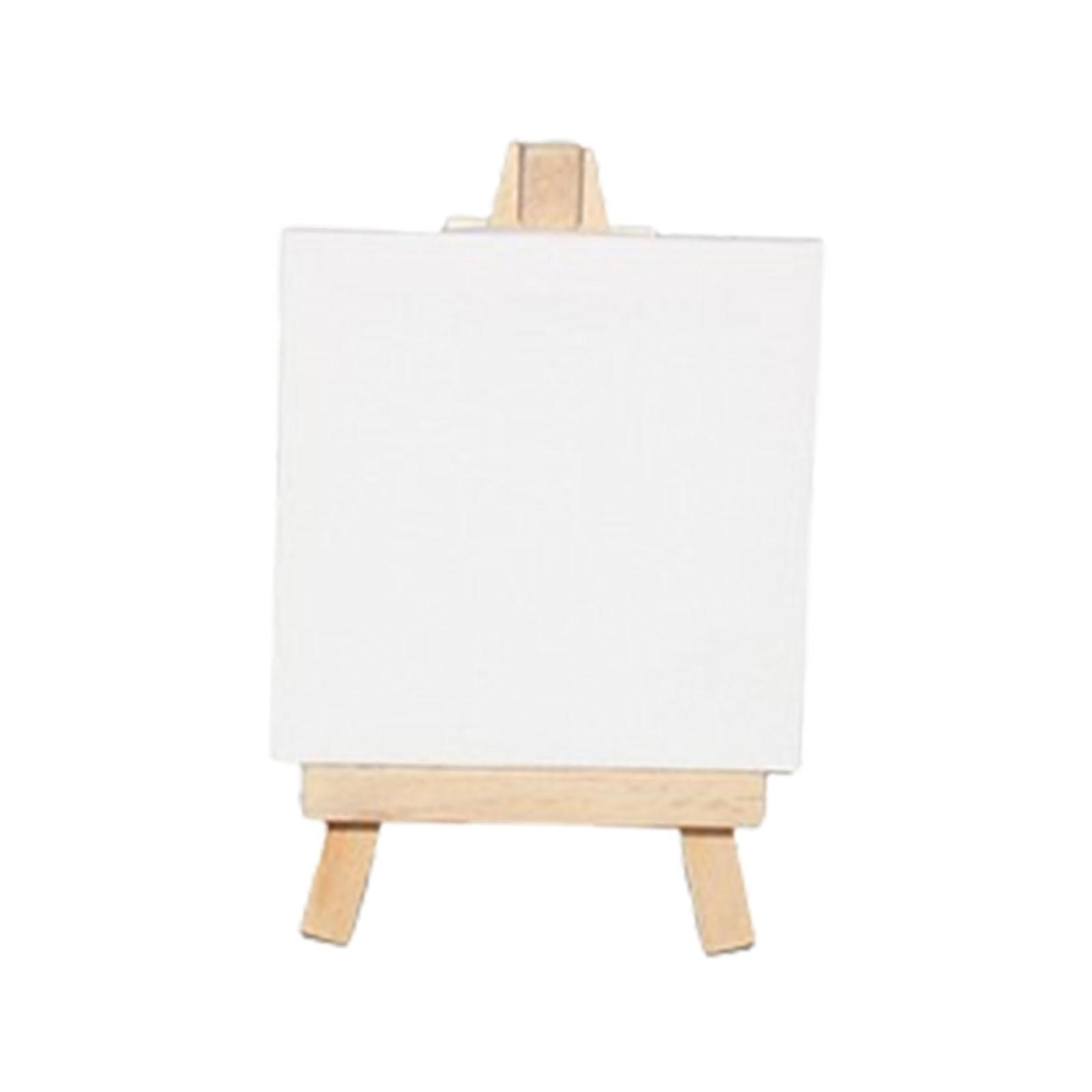5Pcs Mini Canvases with Easel Sets Foldable for Displaying Home Party Favors