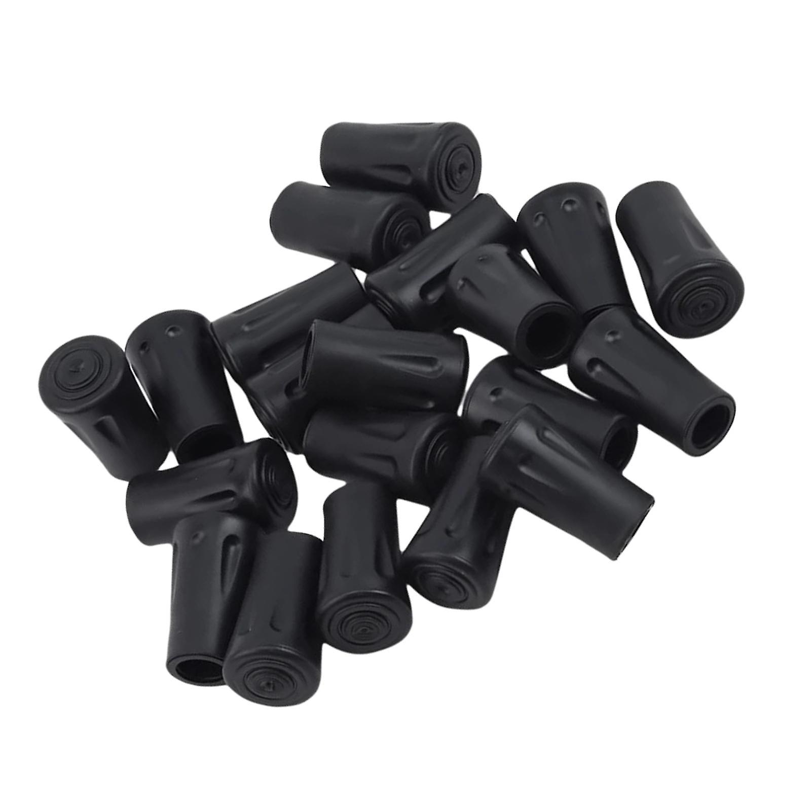 18Pcs Hiking Pole Tips Rubber Trekking Pole 12mm Diameter Walking Pole Tips