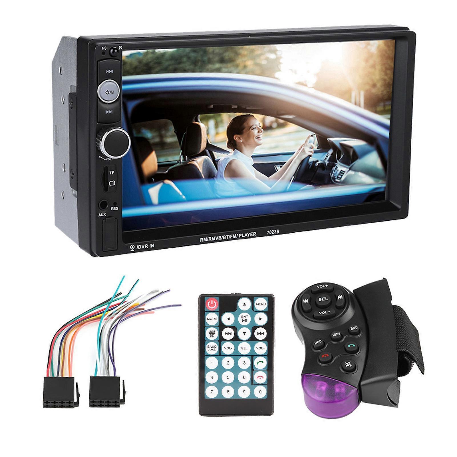 7inch Touch Screen Double Din Car BT MP5 Player Stereo FM Radio Support Reverse Image NO.64645