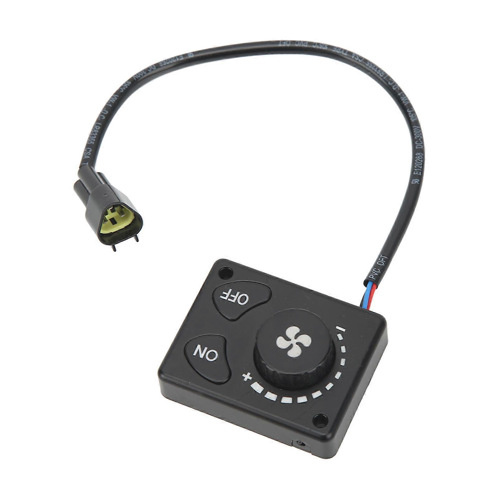 Car Heater Controller Knob Switch DC 12V 24V Accessory Part for Truck Vehicle Ship E2U711