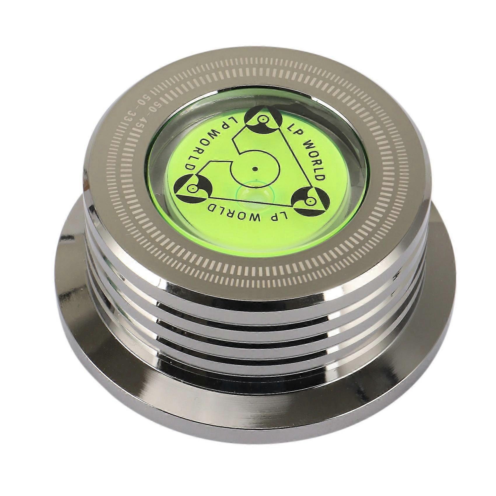 אוניברסלי 50hz lp ויניל נגן תקליטים דיסק פטיפון מייצב עם משקל סגסוגת אלומיניום ברמה