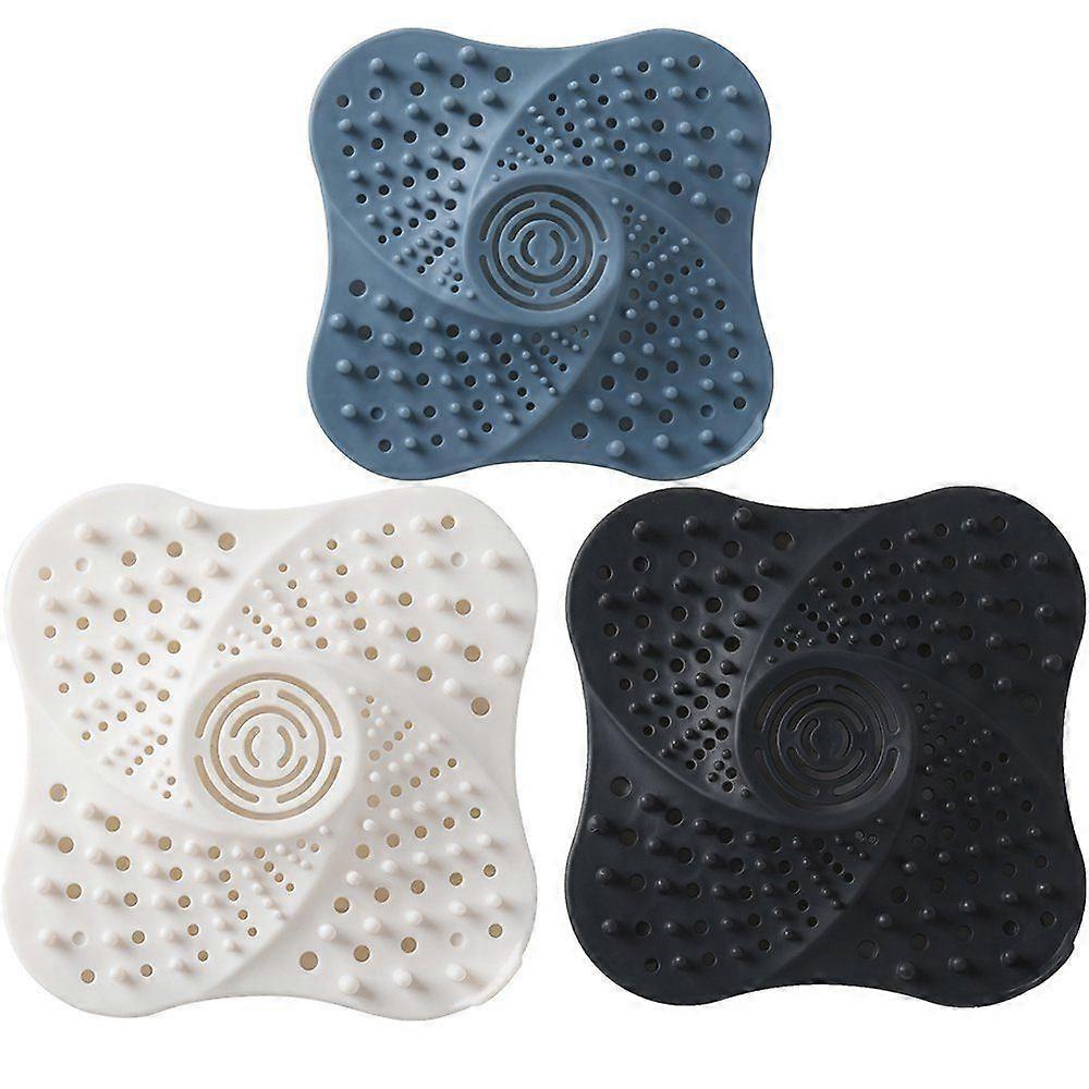 Square suction cup floor drain cover
