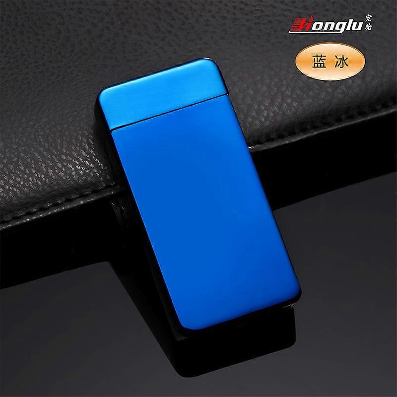 Jl607 Cross Double Arc Cigarette Lighter Personality Cross Border Usb Charging Pulse Lighter