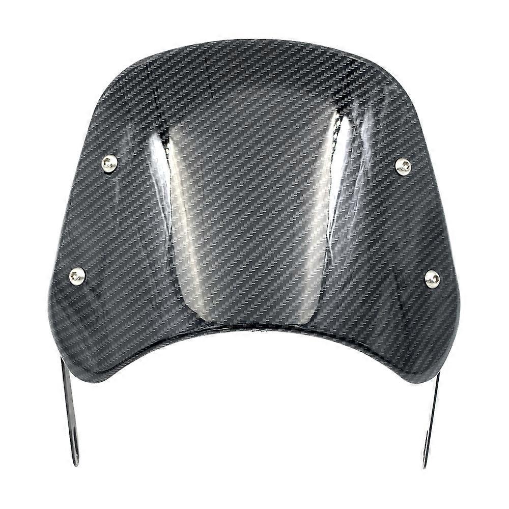 Carbon fiber painting motorcycle small windshield retro small windshield front windshield universal for most models