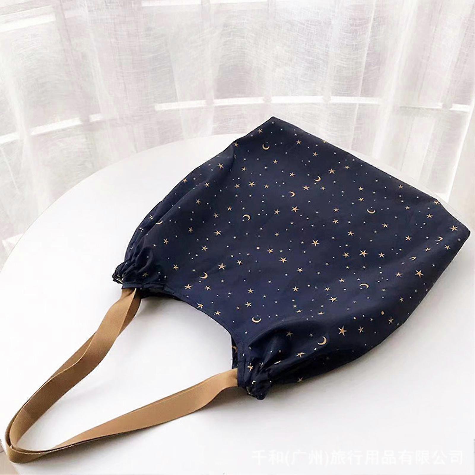 Genanvendelige indkøbsposer Foldbare nylon indkøbsposer Letvægts tote købmandstasker til shopping og picnic