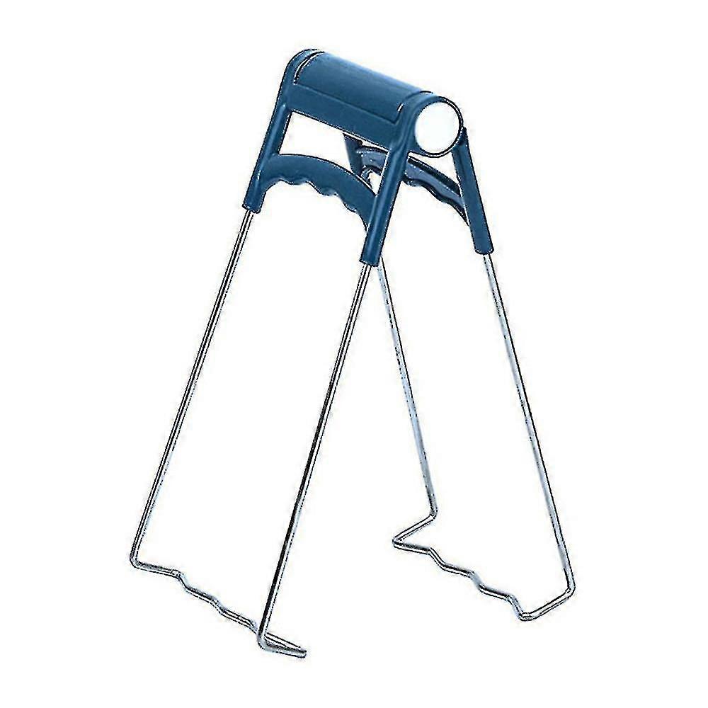 Cucina in acciaio inox Piatto caldo Piatto Ciotola Clip Tong Gripper Tool-Yvan