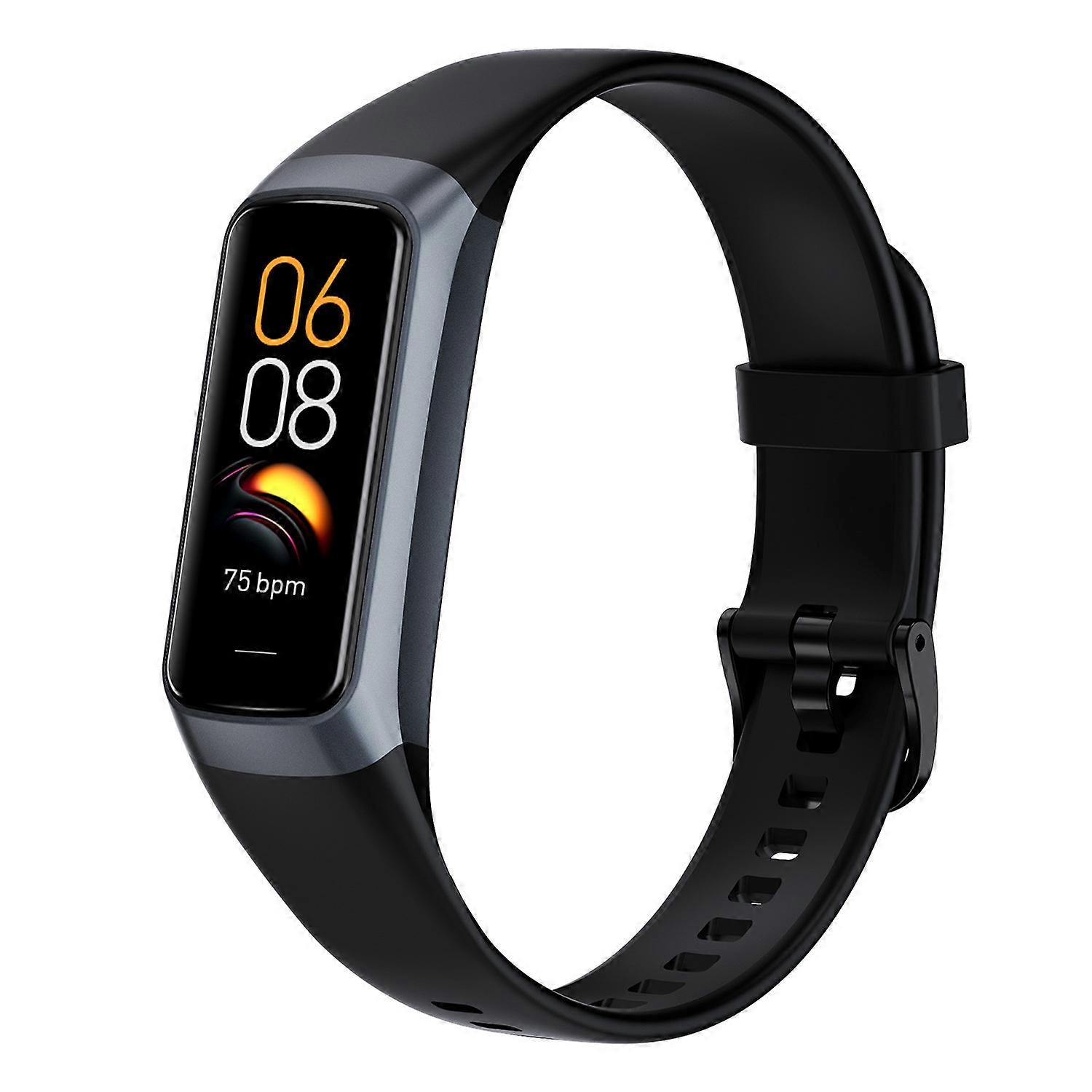 AMOLED blood pressure, blood oxygen, heart rate, body temperature monitoring, C60 smart bracelet for adolescent exercise and health