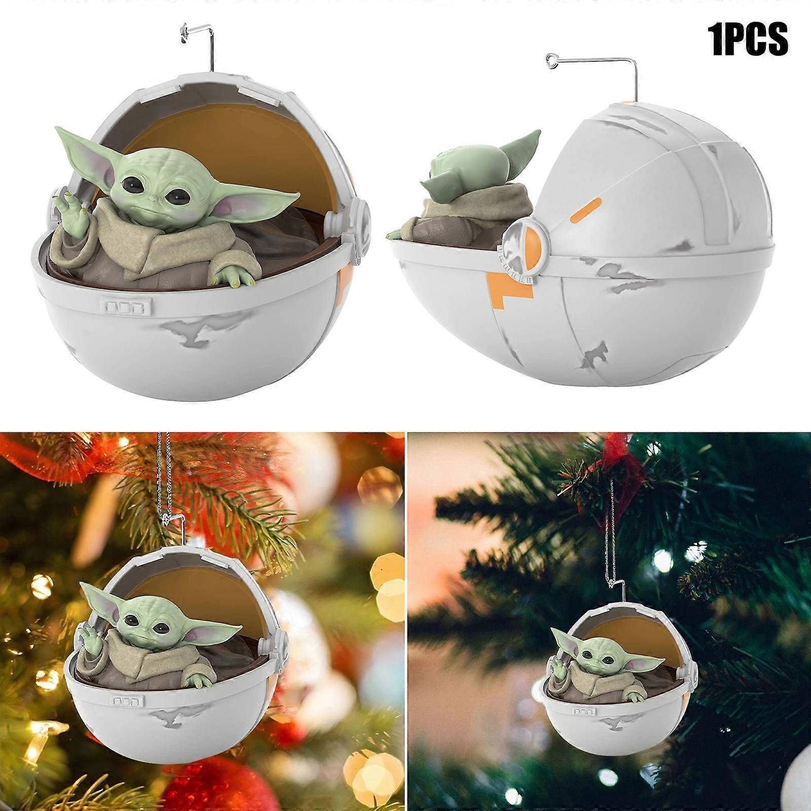 Baby Yoda Action Figure Toys Pendant Hanging Decoration for Home