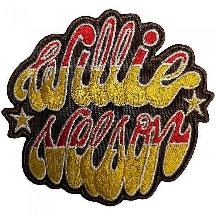 Willie Nelson Woven Emblem Iron On Patch
