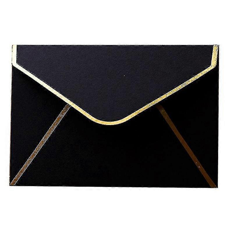 50 Pack Personalized Gift Card Envelope Wedding Envelope Black