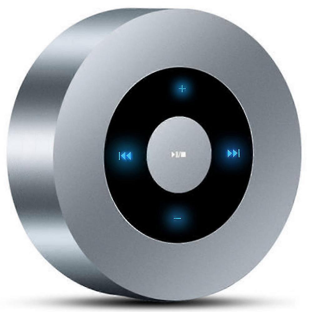 Wireless Bluetooth Speaker,mini Portable Circular Speaker With Led