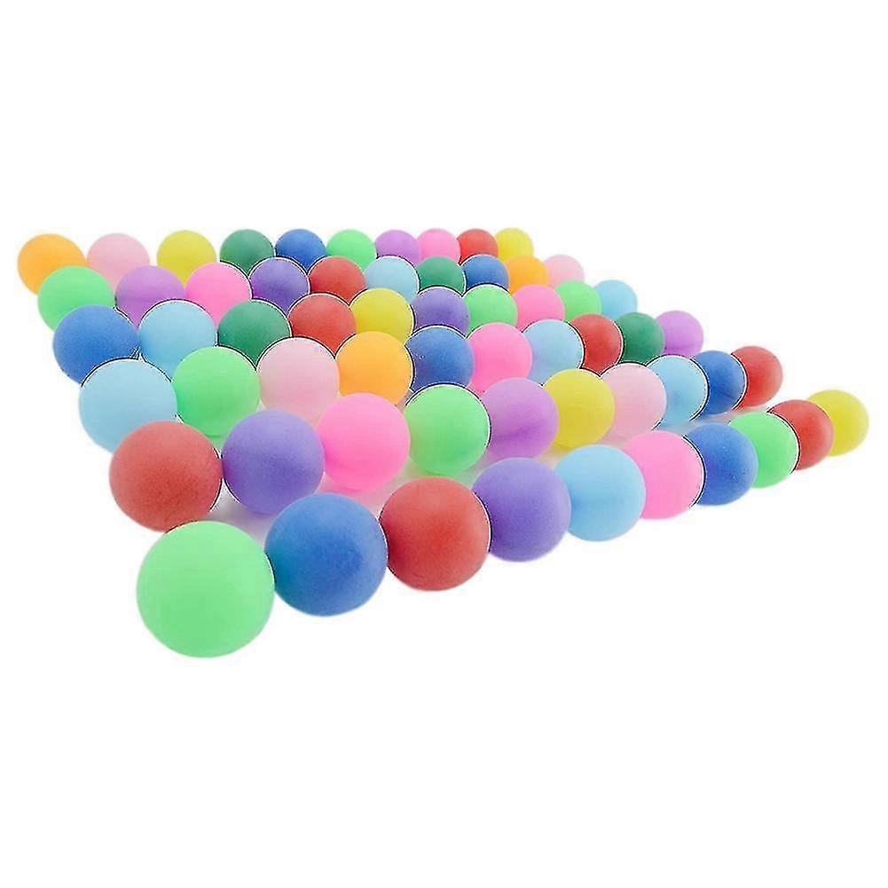 150 pezzi 40mm Palline da ping pong avanzatepalline da ping pong palline da allenamento da tavolomultic multicolor