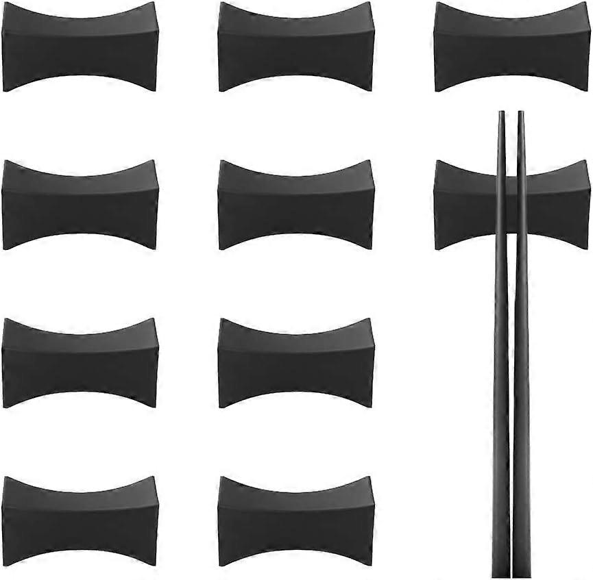 10 Pcs Chopsticks Rack Alloy Chopsticks Holder Drop Resistant Chopstick Rest for Kitchen