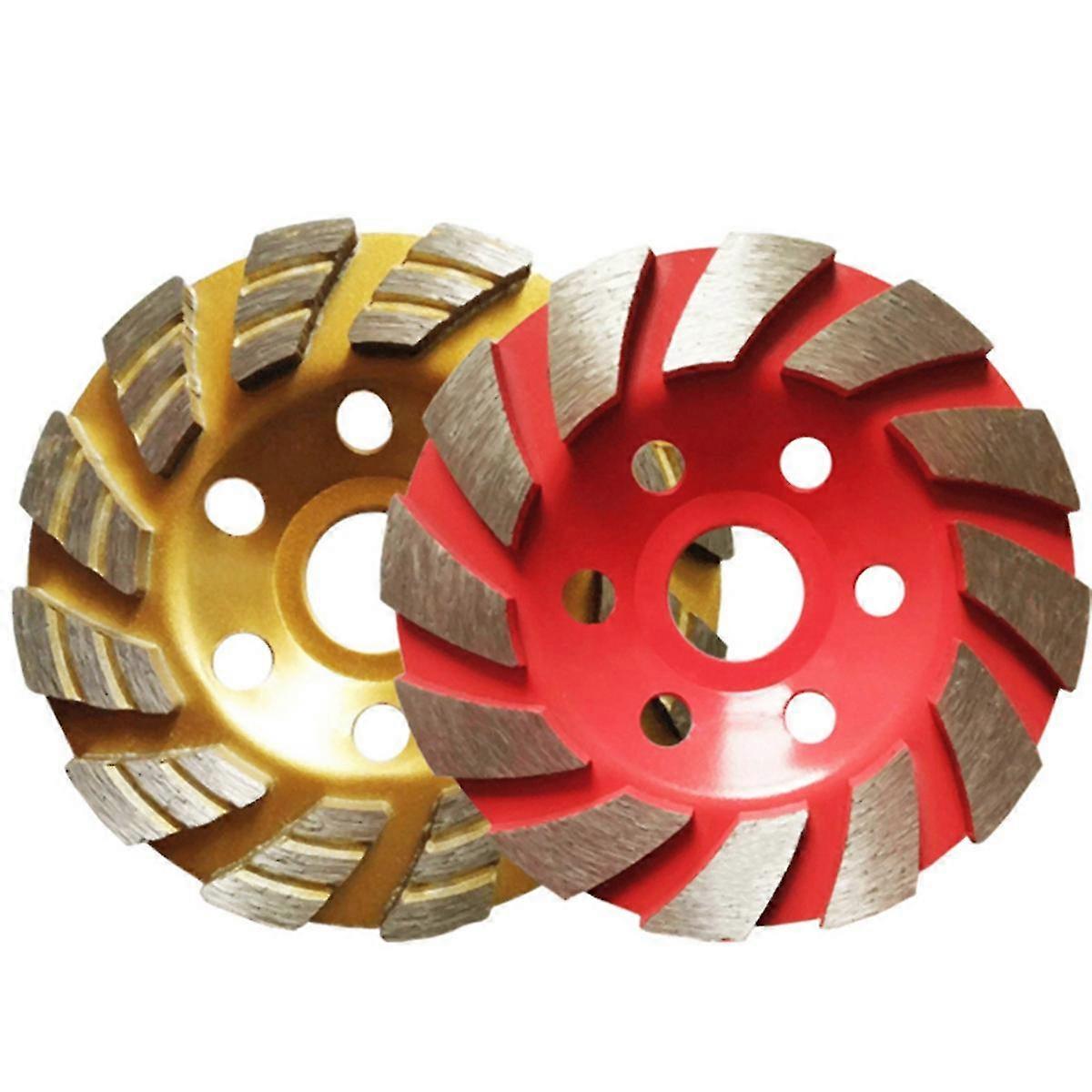 2pcs Diamond Grinding Wood Carving Disc Wheel Disc Bowl Shape Grinding Cup Concrete Granite Stone C