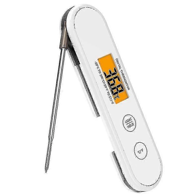 Instant Read Meat Thermometer, Digital Waterproof Bbq Meat Thermometer