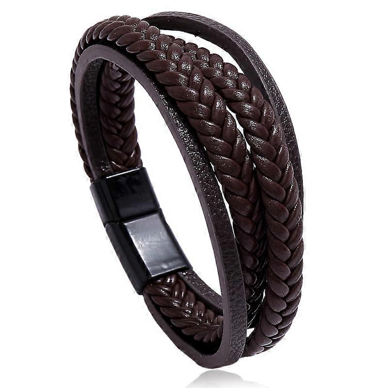 Premium Leather Bracelet [Braid] for Men