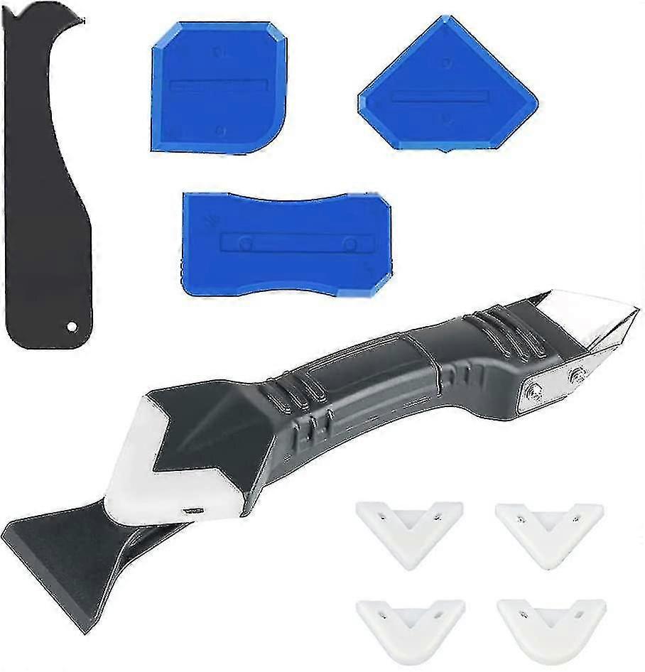 Grout Smoother,11pcs Silicone Squeegee,3 In 1 Silicone Remover Tool,grout Remover