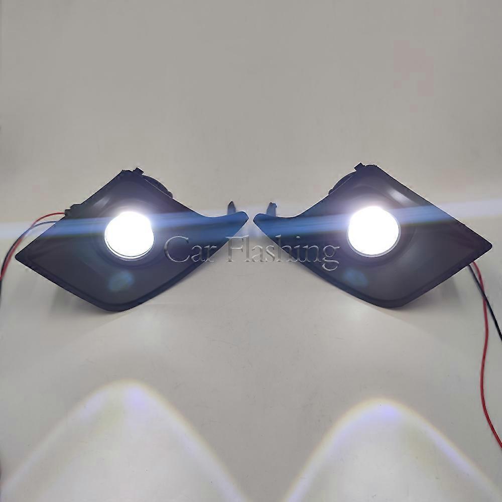 Car LED DRL For Lexus IS200T F-Sport IS250 IS300 IS350 2014 2015 2016 Daytime Running Light Fog Lights Front Fog Lamp