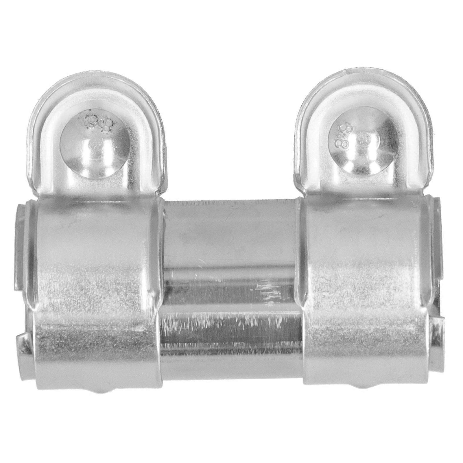 1.4in العادم الأنابيب النجار مزدوج المشبك كم الفرقة الفولاذ المقاوم للصدأ بعقب المشتركة 3.7in طول