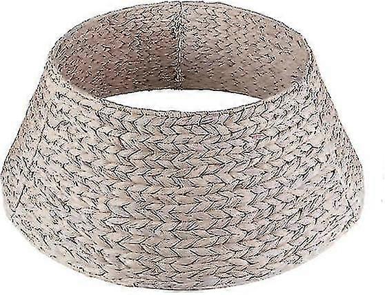 Guler brad de Crăciun / fustă brad de Crăciun în zambile de apă colorate natural - 60 cm