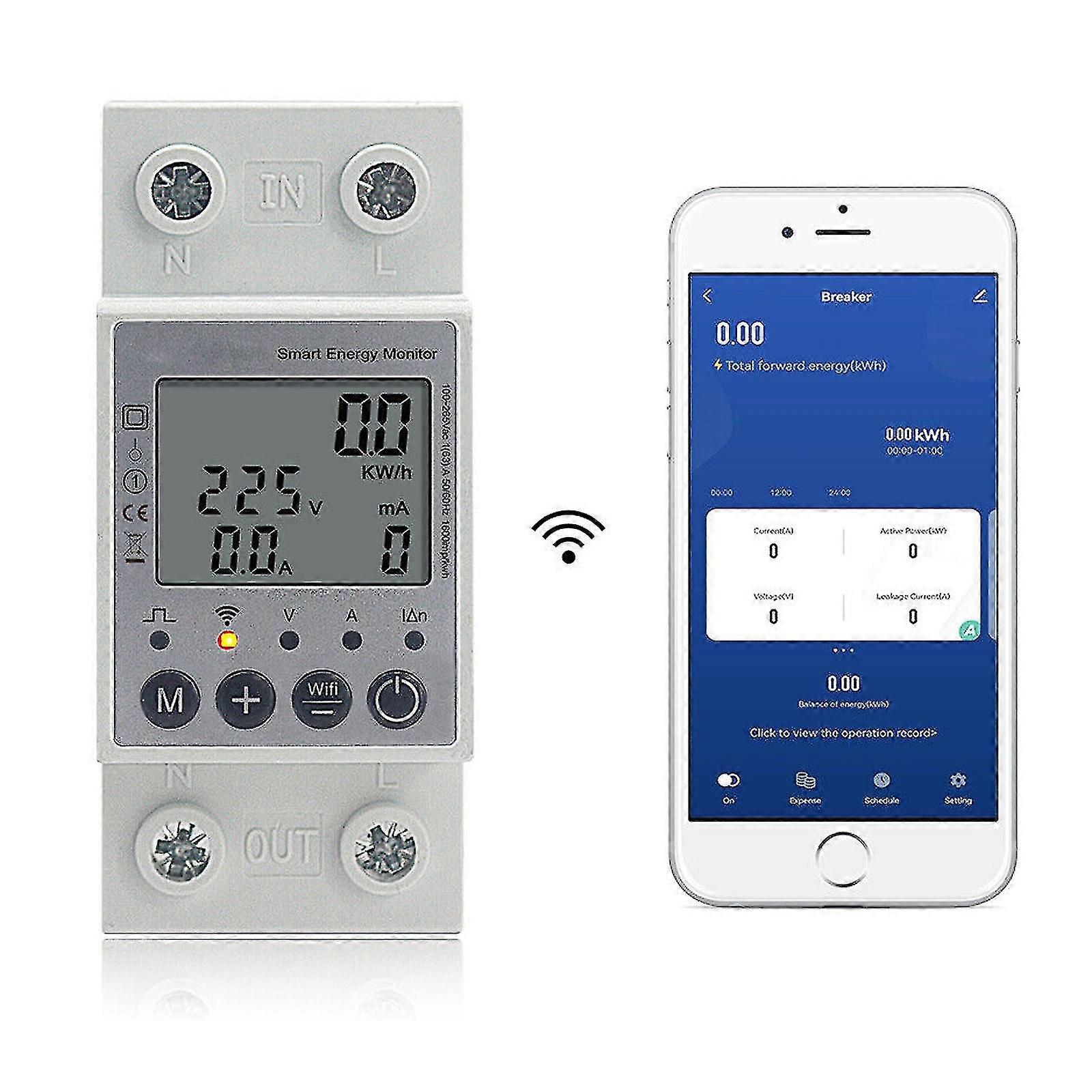 63a Wifi Smart Energy Meter Regalo