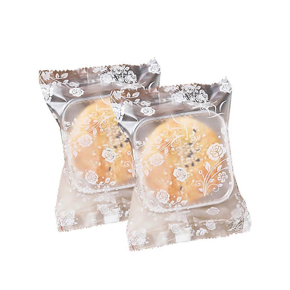 200 Pcs Candy Wrappers ,10*13.5 CM Cellophane Wrapper For Candy Tea Cookie, Non Stick Pre Cut Clear Wrapping Packaging