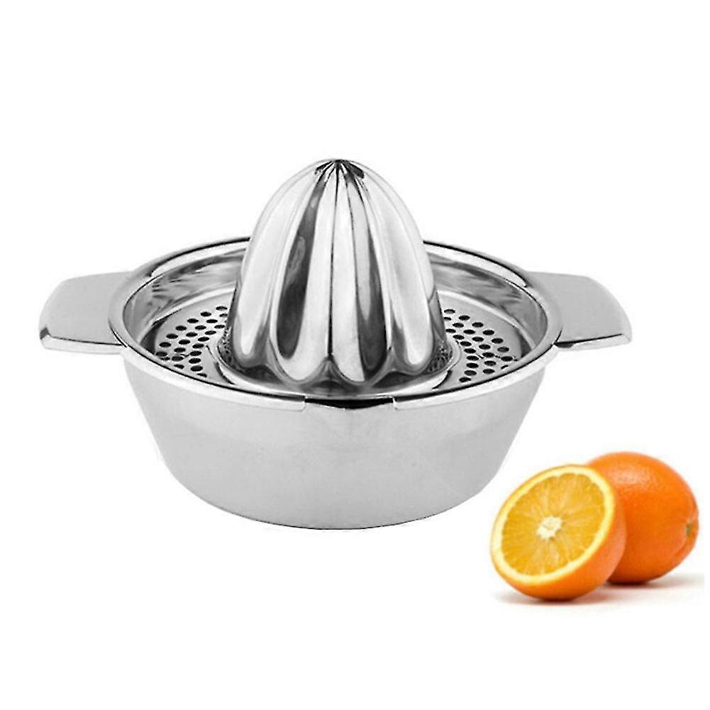 Lemon Squeezer,stainless Steel 304,manual With Container 300ml, 12.5 Cm,dishwasher Safe