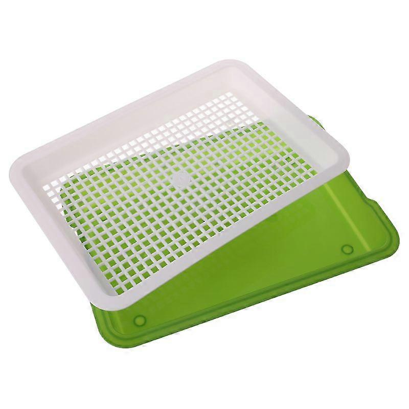 Hydroponics Seedling Tray Sprout Plate Hydroponics System Nursery Pots Tray