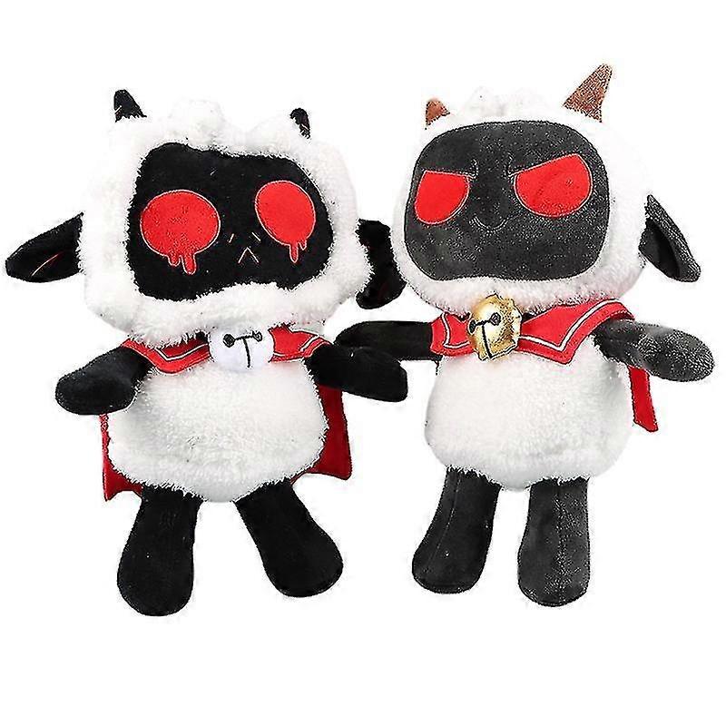 Cult Of The Lamb Hugging Pillow Plush Stuffed Doll Game Character Plush Toy Collection Halloween Christmas Gift