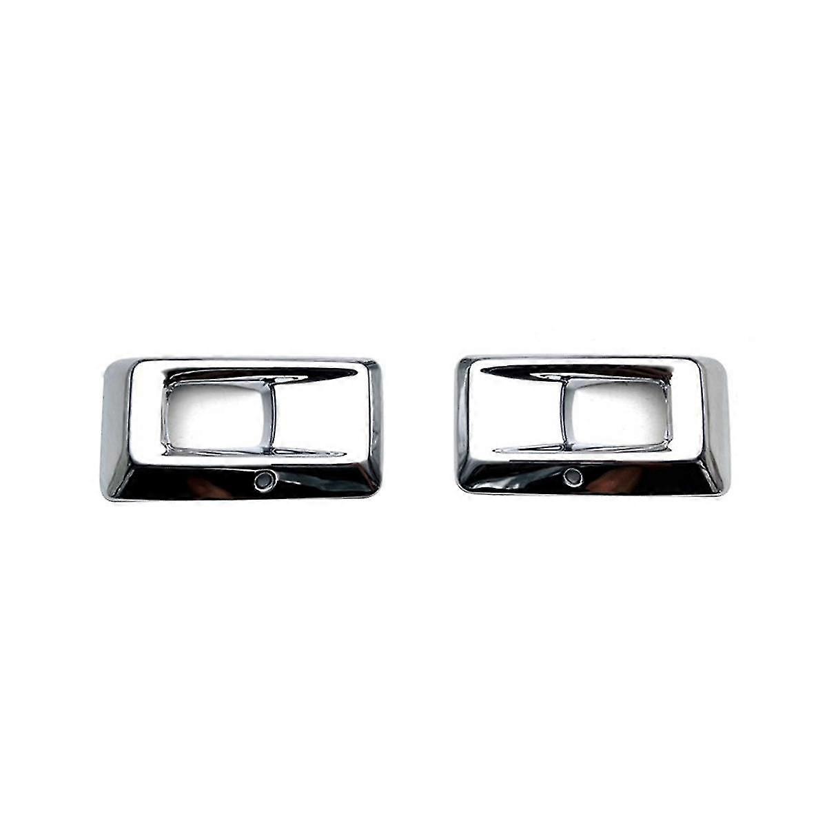 For Delica Mini 2023 Front Fog Light Lamp Cover Trim Front Bumper Decorative Frame Accessories