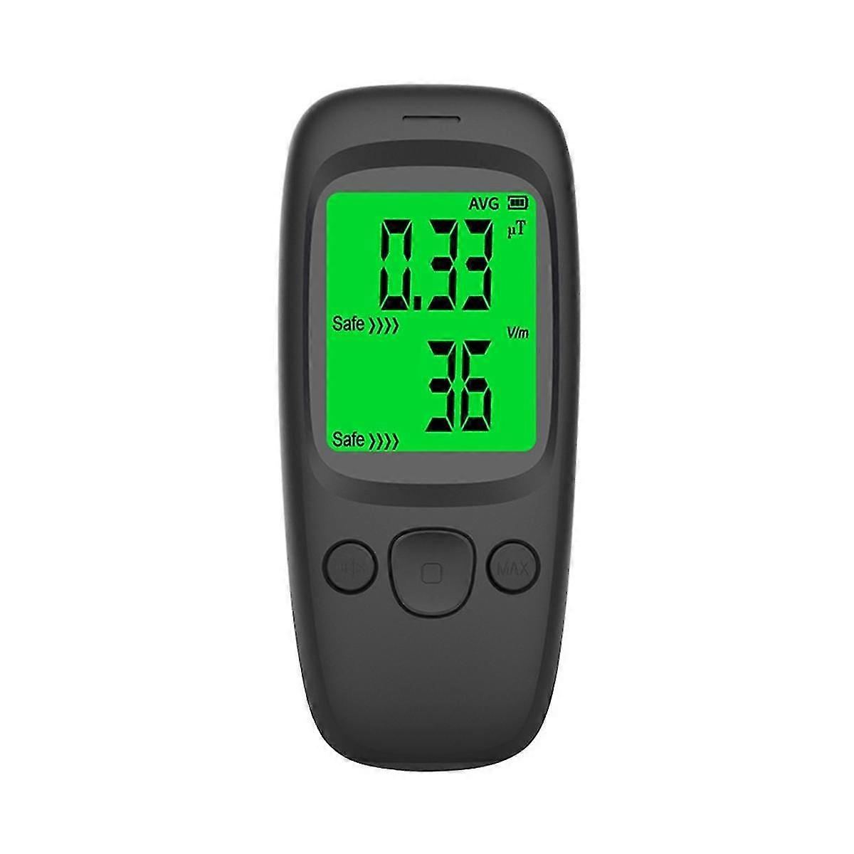 Electromagnetic Radiation Tester,multifunction Handheld Digital Lcd Detector, Temperature Tester
