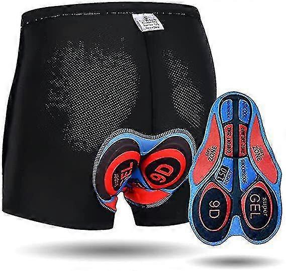 Herrcykelunderkläder, 3D-vadderade cykelshorts