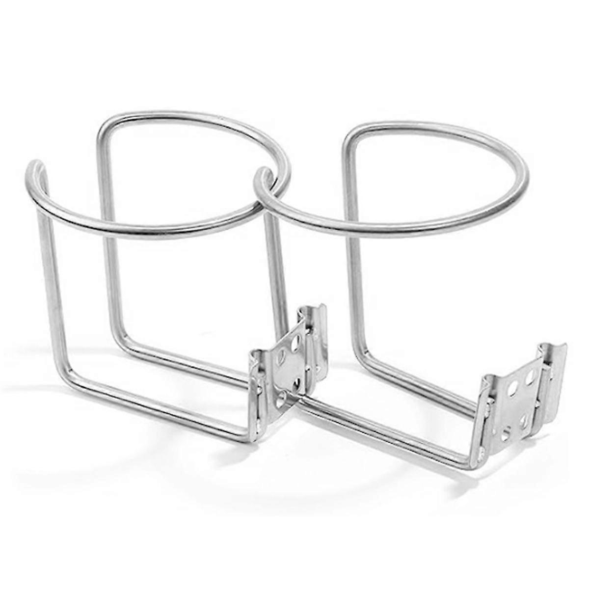 Veneen rengaskuppi juomateline, yleinen autojuomateline, auton pulloteline mukinpidike merikuorma-auton matkailuautoperävaunulle, hopea