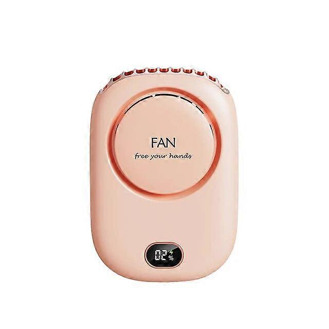 Powered Hand Fans New Portable Hanging Neck Fan, Mini Cooling Waist Fans, Rechargeable Bladeless Fans 2000mah Can Use Up To 12 Hours Outdoor