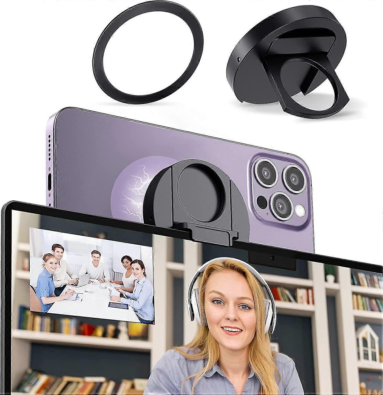 Continuity Camera Mount For Macbook Laptops/iphone 12, 13 & 14 Series, Compatible With Magsafe