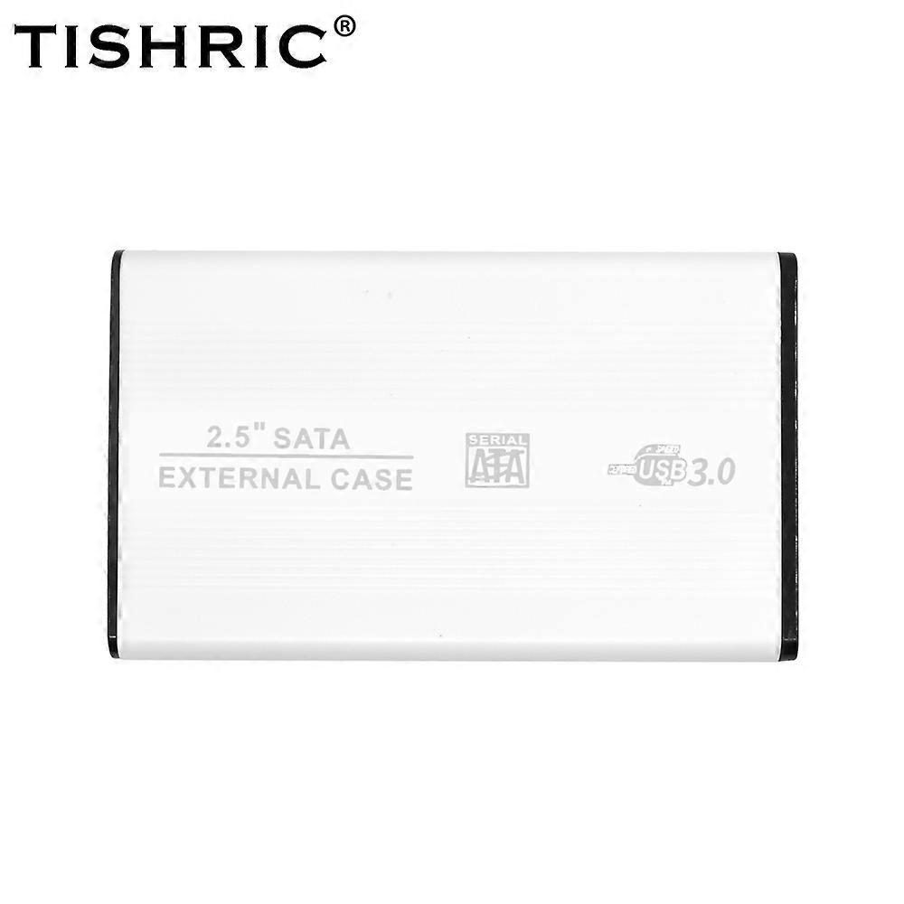 TISHRIC HDD Case External Hard Drive Case/Enclosure/Box 2.5inch HD Optibay SATA To USB 3.0/2.0 Adapter Hard Disk External Pocket