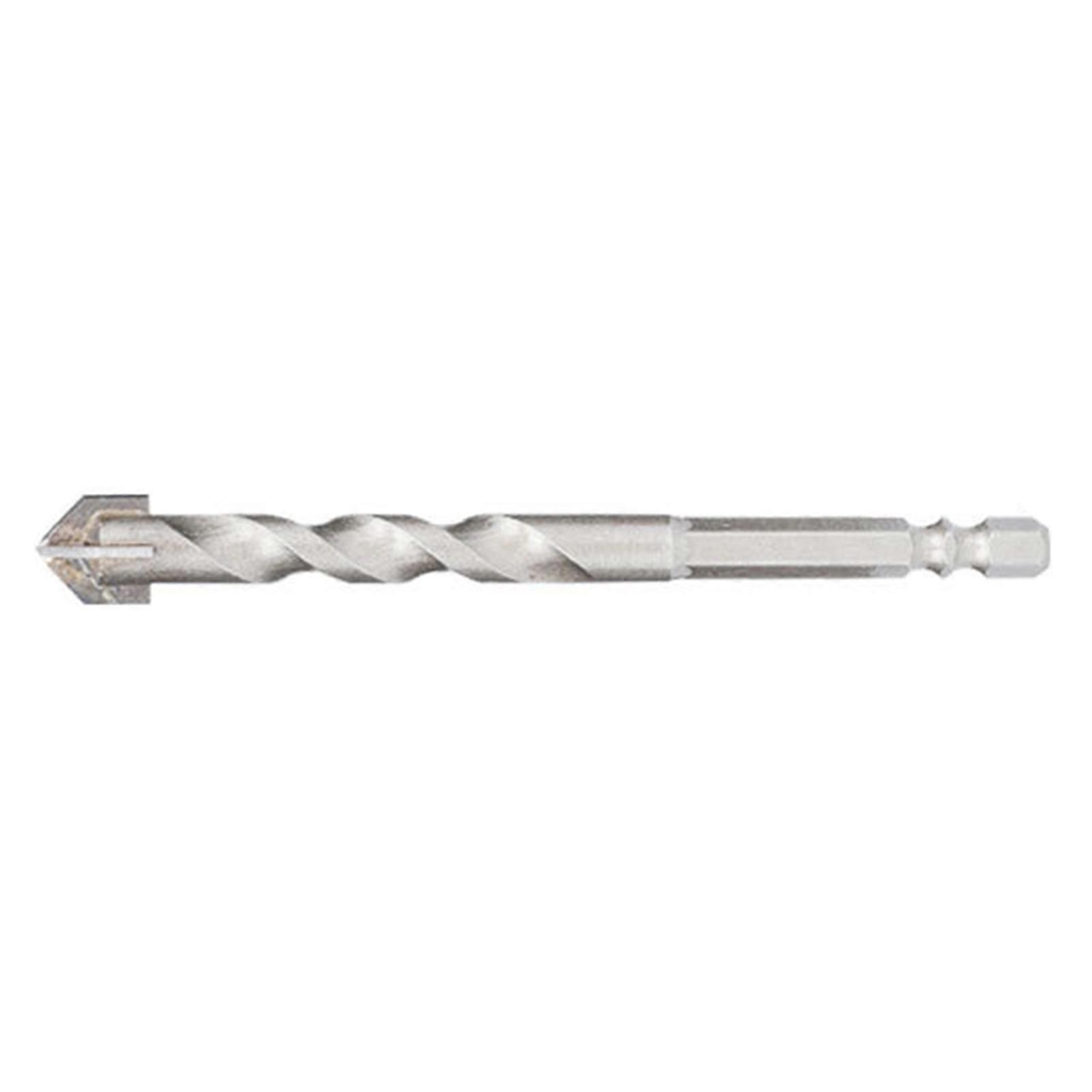 Drill Bit Hex Handle Sharp Drilling Threaded Triangular Tip Drill Bit Carpentry Tool Mengxi