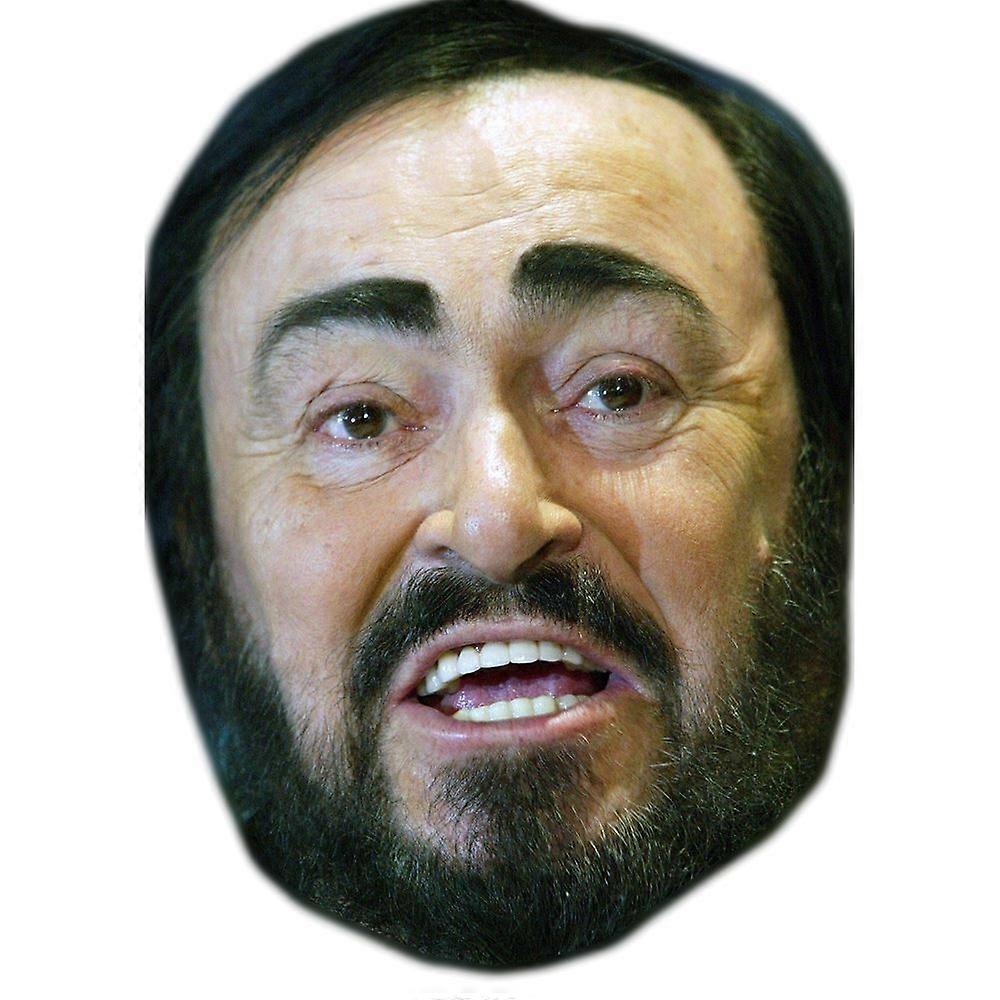 Pavarotti Celebrity Mask, Flat Card Face