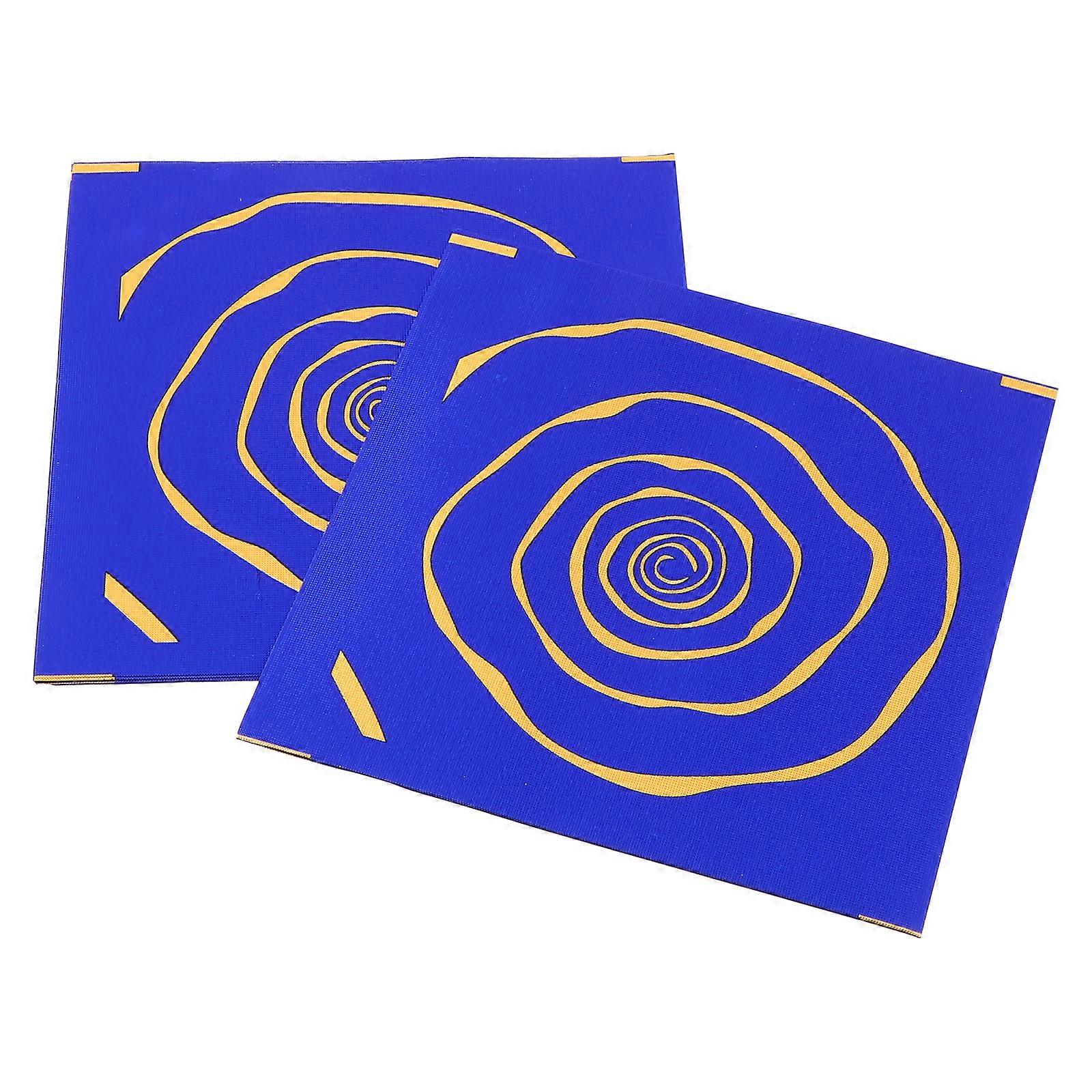 100pcs DIY Candy Wrappers Baking Wrappers Candy Packing Paper Biscuits Wrappers Blue