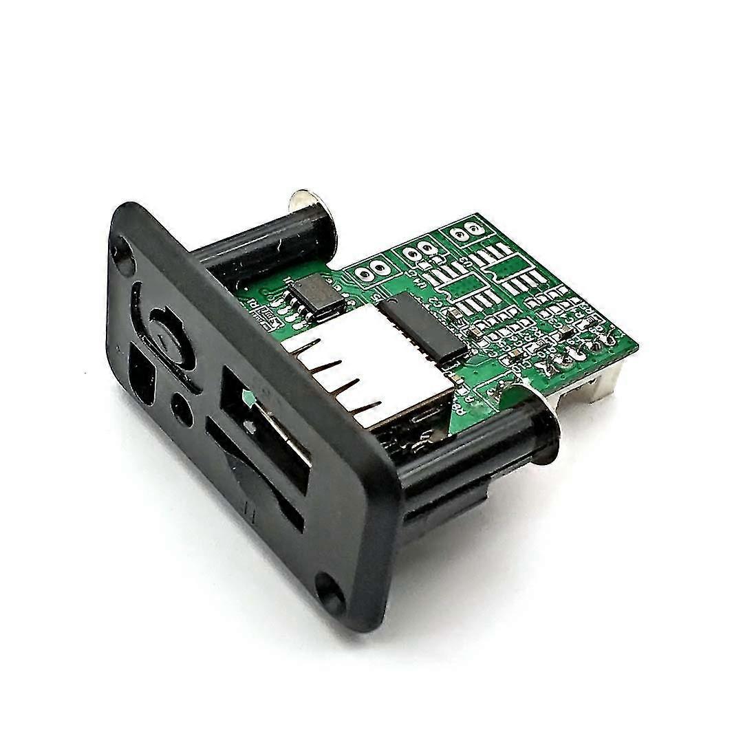Jinzhaolai Mini 12v Mp3 Audio Decoder Board Lossless Decoding Mp3 Player Stereo Two-channel Audio Output Support Tf Card U Disk