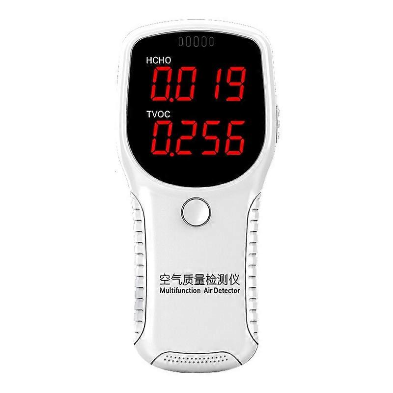 Home Digital Air Quality Monitor HCHO TVOC Formaldehyde Gas Detector Tester Qinhai