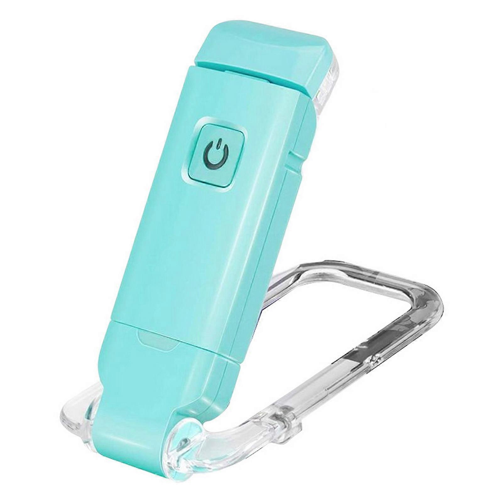 LED Lamp Compact Size Rechargeable Brightness Adjustable Foldable Flicker Free Illumination Soft Lighting Clip LED Book Lamp Eye-caring Reading Light