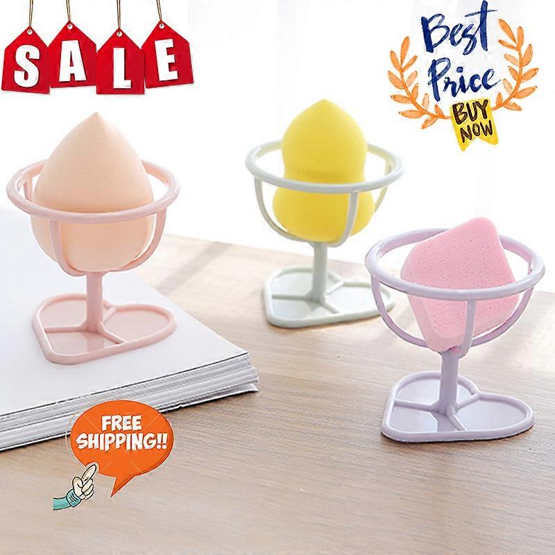 Make Up Puff Shelf Puff Storage Rack Sponge Drying Stand Holder Drying Rack Makeup Heart-shaped Bracket Puff Bracket Drying tool