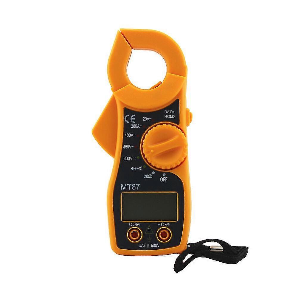 Digital Multimeter Ac Och Dc Ström Klämma Voltmeter Ammeter Ström Klämspänningstestare