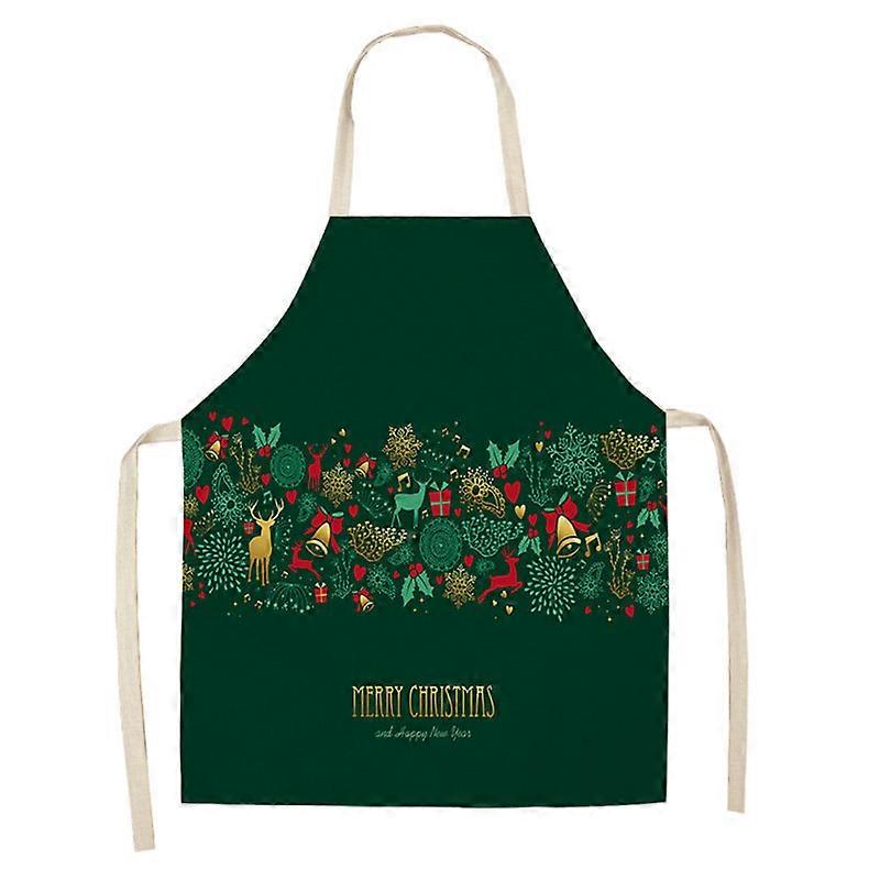 Home Christmas Decorations 1pc Santa Claus Christmas Apron Christmas Decoration New Year Christmas Gift 66x47cm