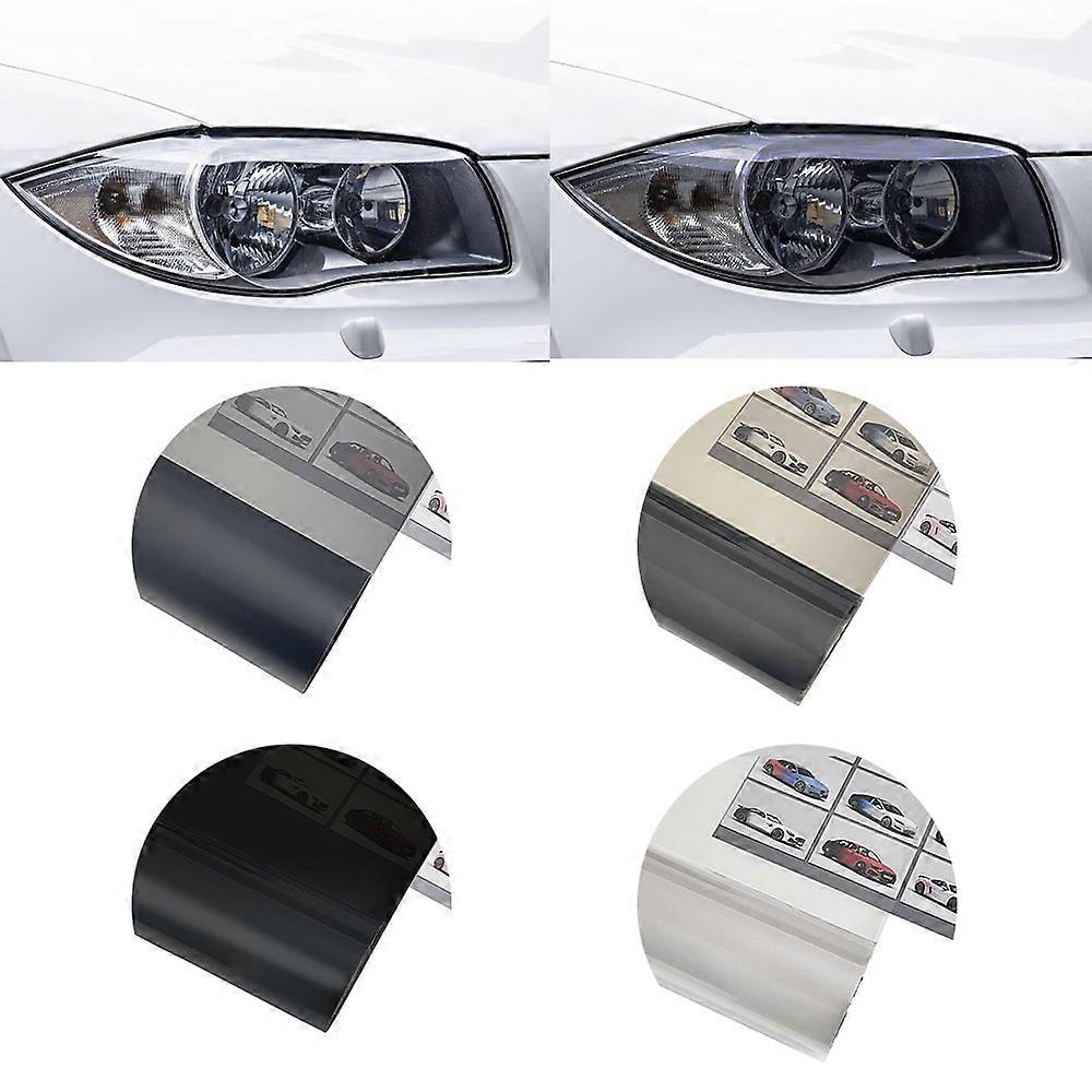 Autolichtfolie, Autoscheinwerfer, Nebelscheinwerfer, Rücklicht, Rauchschwarz, getönte Vinylfolie, selbstklebend, Motorrad-Vinylfolie, Autodekoration