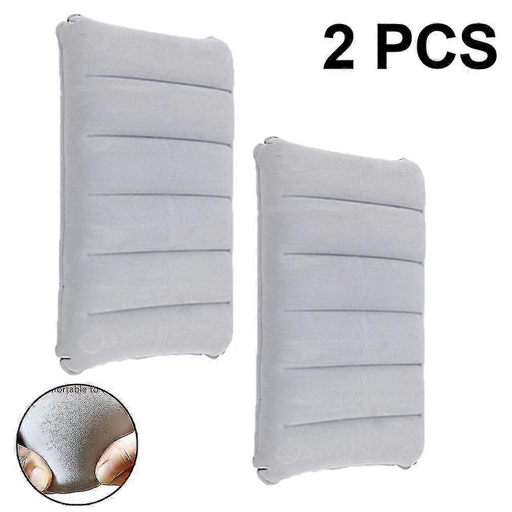 Inflatable Pillow, Pack Of 2 Compressible Pillow Comfortable