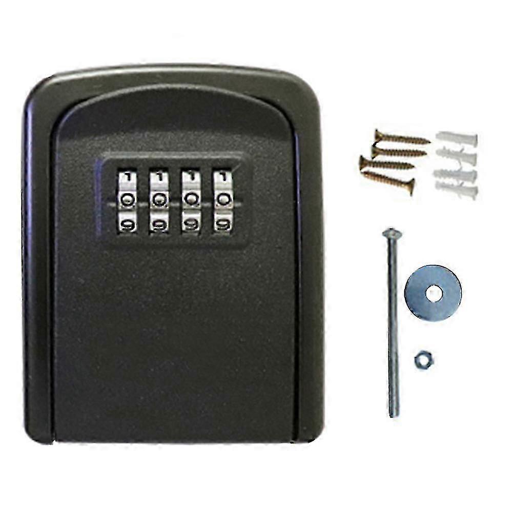 Small Size Key Box Password Lock Door Metal outdoor Wall-mounted Anti-theft Lock Box