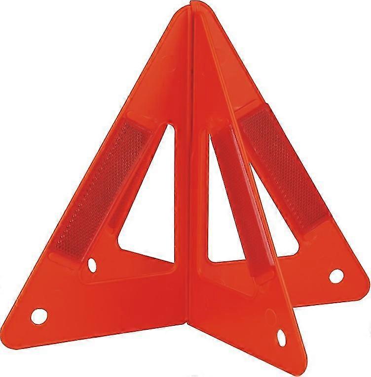 Triangle Warning Sign, Abs Portable Car Emergency Breakdown Reflective Warning Safety Road Stop Sign1pcsred